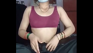 Suami India Bhabhi Ngentot Keras Memek Bhabhi Dalam Posisi Cowgirl Dengan Suara Hindi