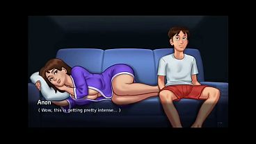 Tengah Malam Godaan [v21.0.0] | Ibu Tiri Nggak Nahan Lihat (18+) | Game Anime Nakal