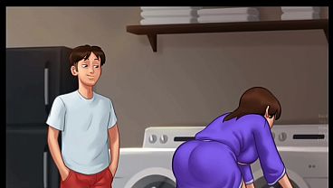 Malam Musim Panah Rahasia [v21.0.0] | Ibu Tiri Terus Ngintipin Diam-diam (18+) | Novel Visual Panas Buat Dewasa