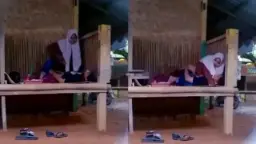 Viral Abg Hijab Ngentot Seru Di Gubuk Mepet Sawah