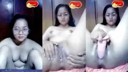 Belajar Omek Pakai Dildo, Klarisa Sampai Muncrat Kencang