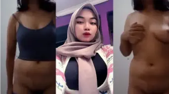 Fitria Dewi Pake Jilbab Tapi Toket Gede Bikin Nagih, Sange Abis