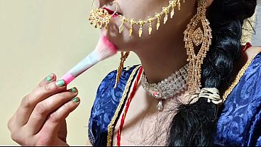 Malam Pertama Pengantin Baru India, Ciuman Liar Dan Gerakan Hot Di Ranjang, Suara Hindi Erotis Bikin Muncrat